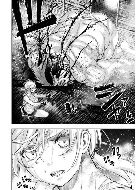 In the newest chapter the blonde girl is getting eaten out by a huge monster guy its so weird seeing her going from bad ass military boss woman to getting molested and eaten out like that while being held in the air. . Ingoshima fandom